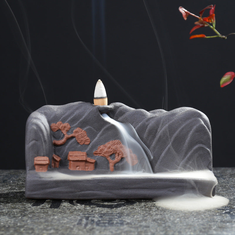 Ceramic Back Flow Incense Burner Creative Decoration Incense Burner