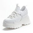 Increased Daddy Shoes White Shoes Women