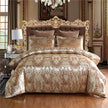 European Style Satin Jacquard Bedding Set  Quilt Cover And Pillowcase