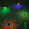 Waterproof Solar Landscape Lights LED Color Light Gradient Flashing Lawn Light Ground Solar Lamp Garden Light Outdoor