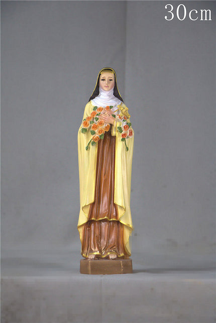 Jesus Christian Catholic Icon Sacred Virgin Jesus Mary Church Family Statue