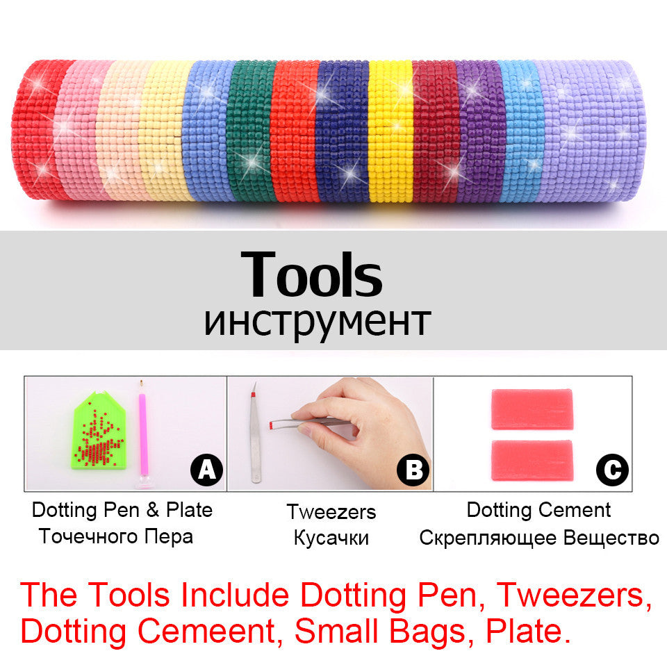 5D DIY Diamond Embroidery Buddha Candle Diamond