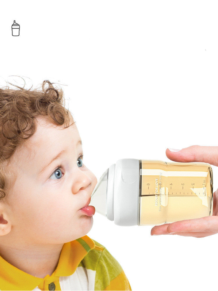 Newborn Baby Learn To Drink Cup