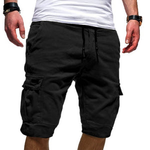 Men Casual Jogger Sports Cargo Shorts Military Combat Workout Gym Trousers Summer Mens Clothing