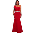 Ladies Sexy Party Maxi Red Sexy Dress Gown Evening Dresses
