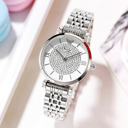 Watch Jewelry Necklace Full Of Star Watch Electronic Watch Set