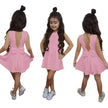 Children'S Clothing   Girls Sleeveless Halter Bow Girl Princess Dress