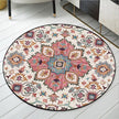 Modern Simple Ethnic Style Round Printed Carpet