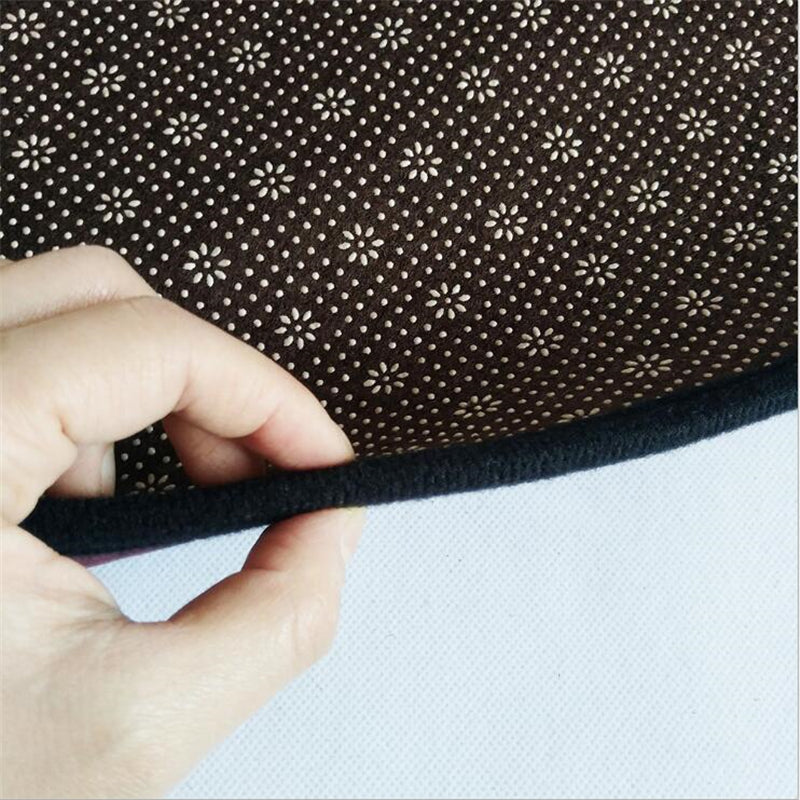 Modern Simple Ethnic Style Round Printed Carpet