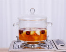 Glass Pot Stove Pot Kitchen Transparent Mini Soup Pot Stove