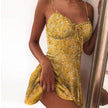 Floral Dress Mini Camisole Dress Women