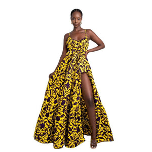 Digital Printing Plus Size Women'S Dress