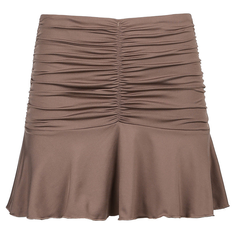Lace Triangle Scarf Wrapped Chest High Waist Hip Skirt