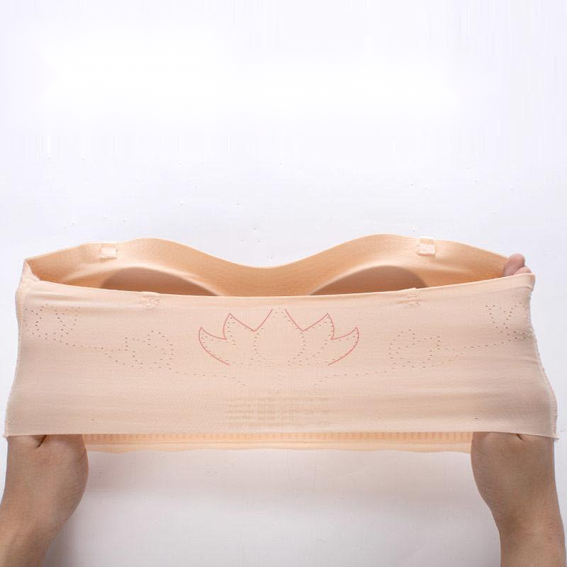 Ice Silk Seamless Bra Wrapped Underwear