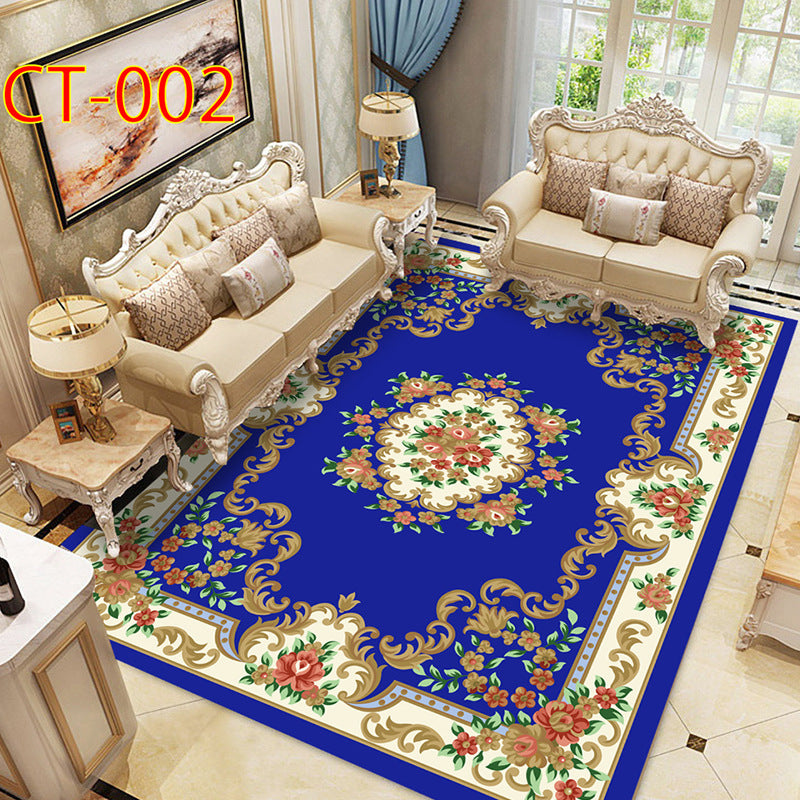 European Style Carpet Traditional New Chinese Tea Room
