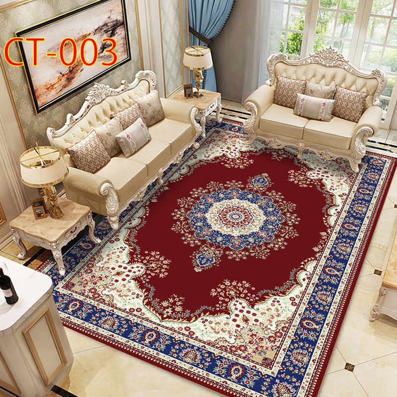 European Style Carpet Traditional New Chinese Tea Room