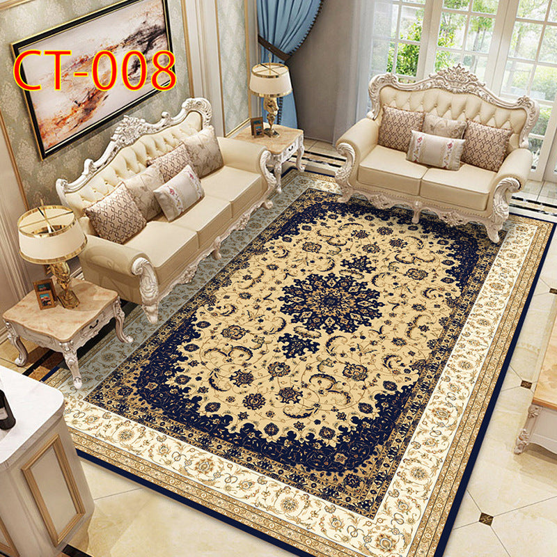 European Style Carpet Traditional New Chinese Tea Room