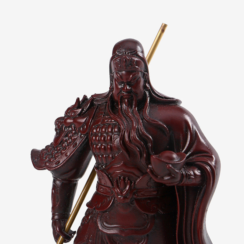 Resin Guan Gong Decoration Retro Character Crafts