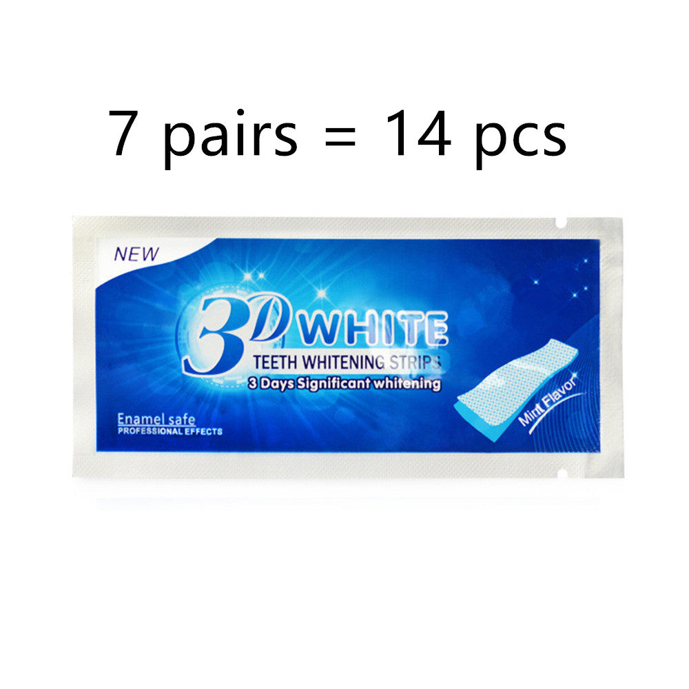 WHITE Teeth Sticker Teeth Whitening Sticker Hyun White Teeth Sticker 7 Bags Of 14 Pieces