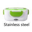 Kitchen Electric Heated Lunch Box Stainless Steel