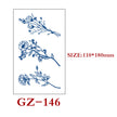 Herbal Tattoo Stickers, Semi-permanent Tattoo Stickers, Waterproof, Sweat-proof, Customizable