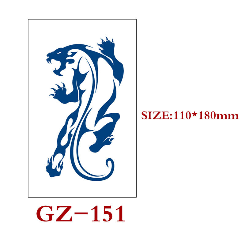 Herbal Tattoo Stickers, Semi-permanent Tattoo Stickers, Waterproof, Sweat-proof, Customizable