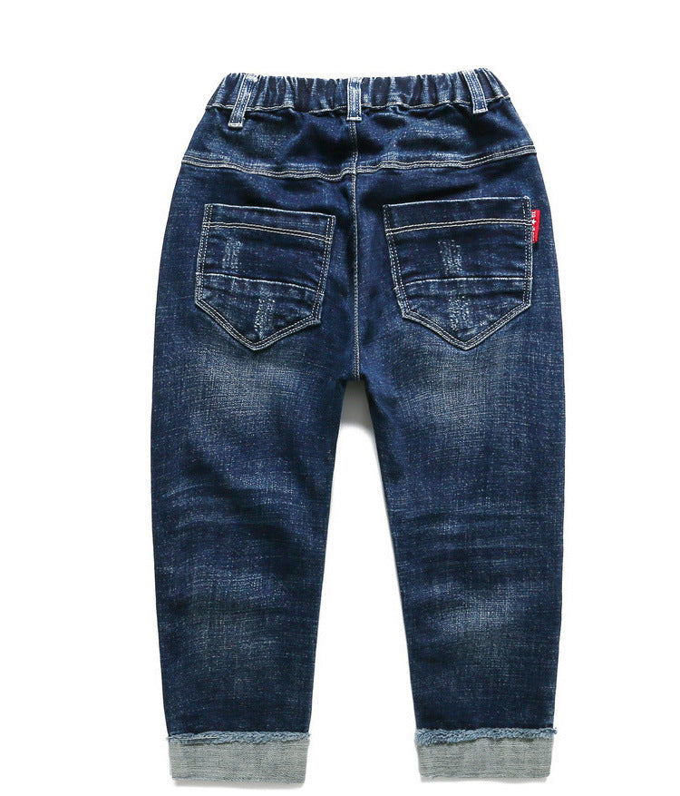 Kids Boys Jeans Baby Clothes Classic Pants Children Denim Clothing
