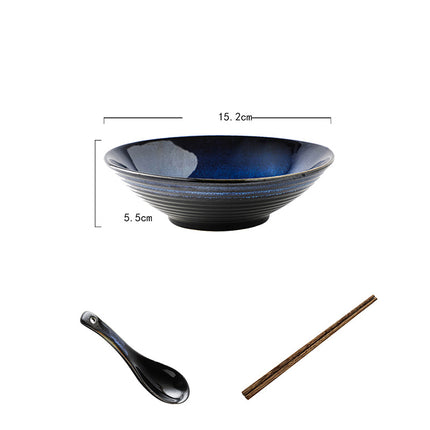 Japanese Style Noodle Bowl, Salad Bowl, Soup Bowl, Large Bowl, Instant Noodle Bowl