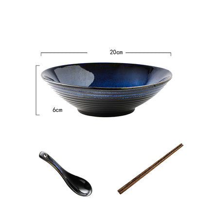 Japanese Style Noodle Bowl, Salad Bowl, Soup Bowl, Large Bowl, Instant Noodle Bowl