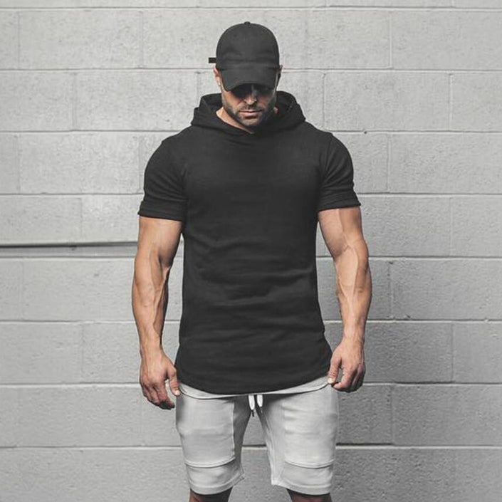 Slim Sports Fitness Short-Sleeved T-Shirt