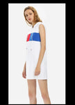 Sleeveless Hooded Dress Women