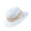 Summer Net Red Pearl Sunscreen Top Hat Women