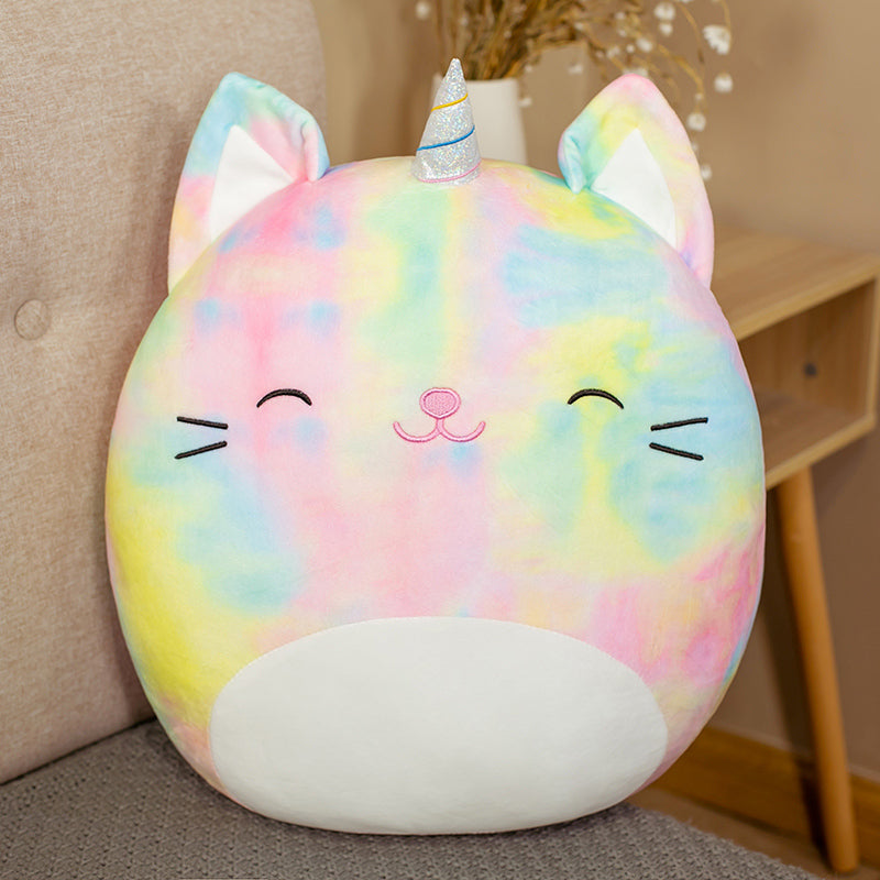 Cute Fat Fat Plush Toy Animal Doll Kawaii  Deer Pig Soft Pillow