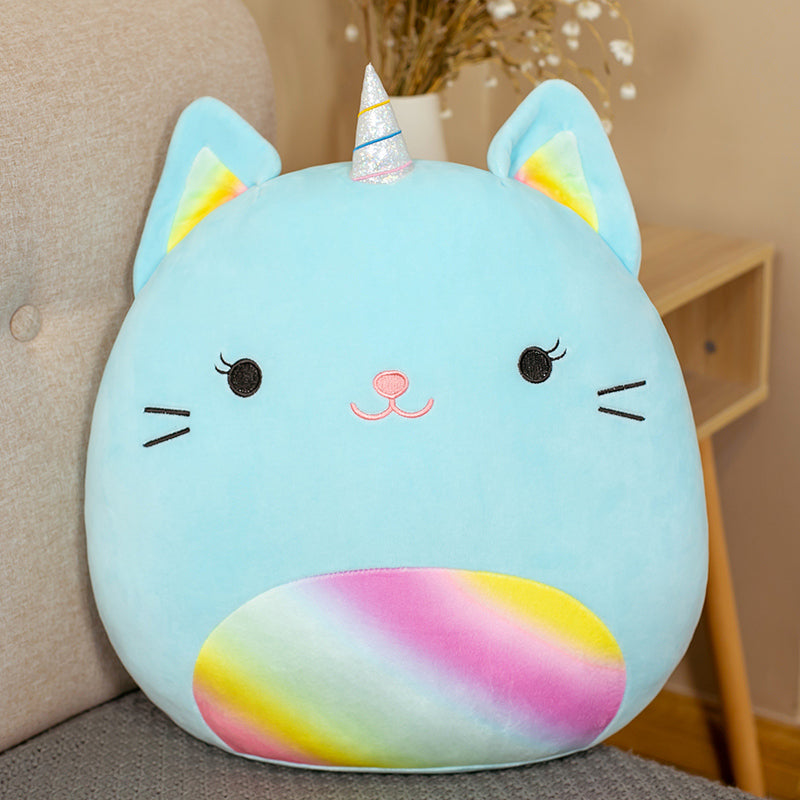 Cute Fat Fat Plush Toy Animal Doll Kawaii  Deer Pig Soft Pillow