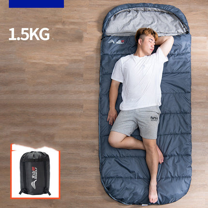 Portable Sleeping Bag Warm Adults Hiking Camping Sleeping Bag Thick Travel  Hiking Accessories