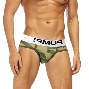 Breathable Cotton Gay Sexy Underwear Men Jockstrap Briefs