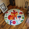 Round Carpet Bedroom Bedside Mat