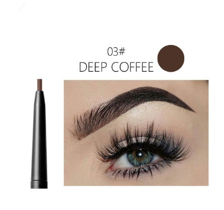 5 Colors Automatic Fine Eyebrow Pencil Brand Eye Brow Tint Cosmetics Eyebrow Tattoo Pen Waterproof Eye Brow Pencil Smudge-proof