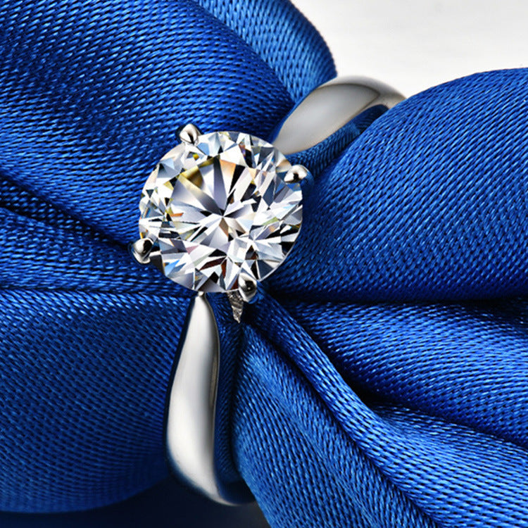 Simulation Moissanite Ring Women