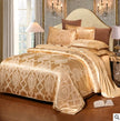 Luxury Bedding Satin Jacquard Modal Cotton Tencel Set