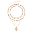 Women's Retro Exaggerated Multi-layer Chain Necklace