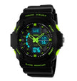Outdoor mountaineering waterproof watch