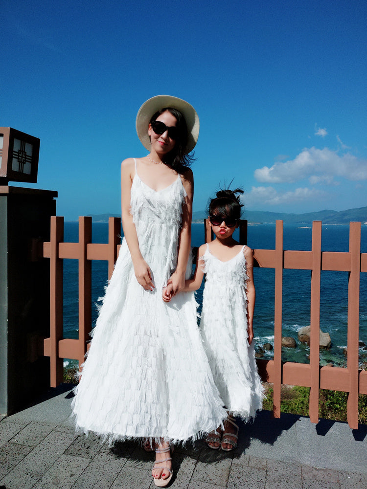 Family dress beach skirt
