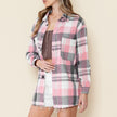 Plaid Long Sleeve Shirt New Fashion Loose Women's Shirt
