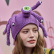 Cartoon Cute Headgear Knitted Woolen Cap