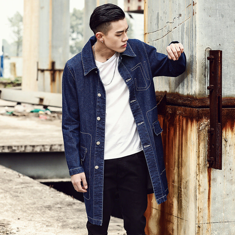 trendy loose jacket men's coat coat