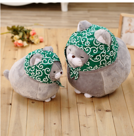 Cat plush toy doll