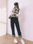Scarf Outer Wear Warm Thickened Women's Double-sided Long Shawl