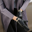 Ladies leather gloves
