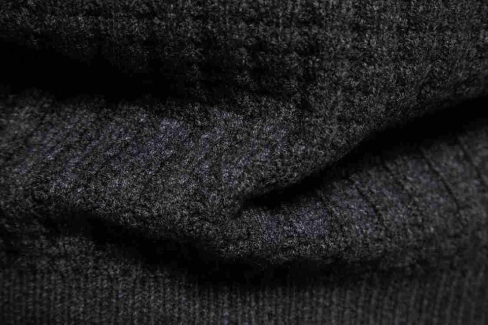 Men's Knitwear Solid Color Round Neck Fashion Sweater